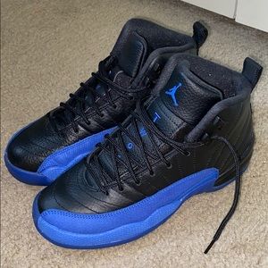 Jordan 12 Retro Black Game Royal (GS)